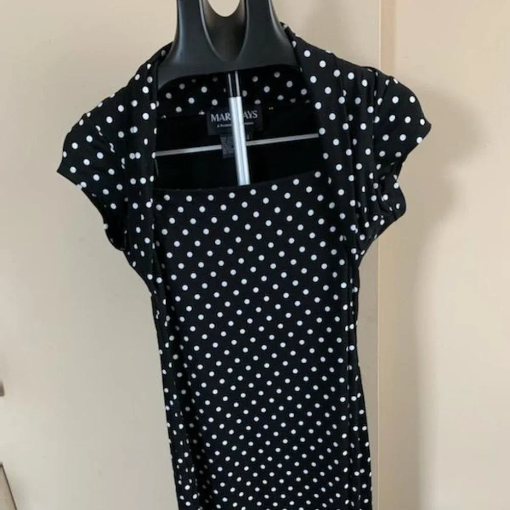 Mary Bays A Victoria Royal Polka Dot Dress - Picture 3 of 7